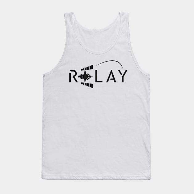 Relay Logo - Black Tank Top by relay_sc